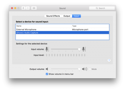 how to capture audio output obs mac
