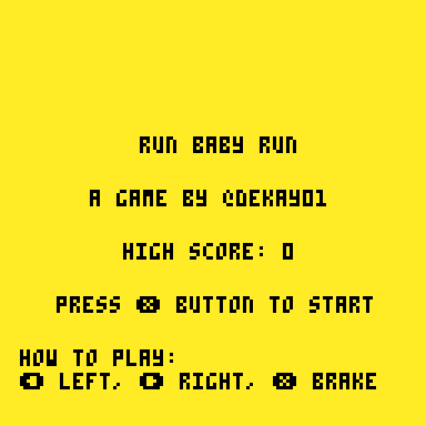 Game Dev Diary: Run Baby Run v0.03